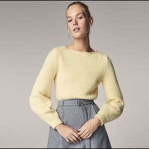 Massimo Dutti sweater XS yellow New with tags